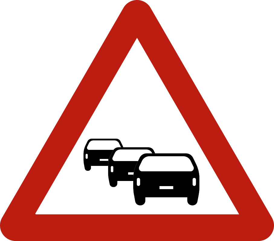 Verkeersbord: File