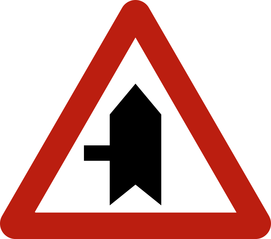Verkeersbord B15c: Voorrang