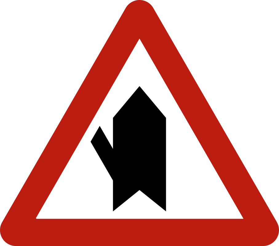 Verkeersbord B15d: Voorrang