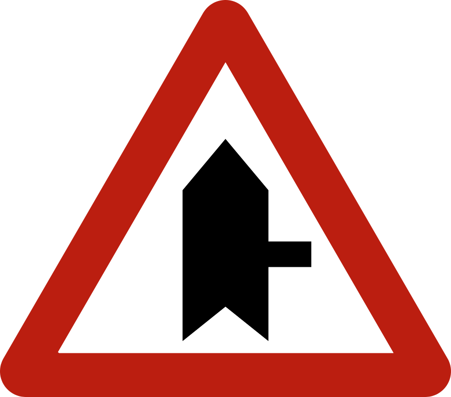 Verkeersbord B15f: Voorrang