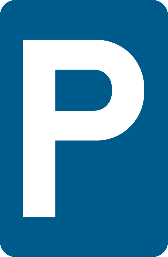 Verkeersbord: Parkeren toegelaten
