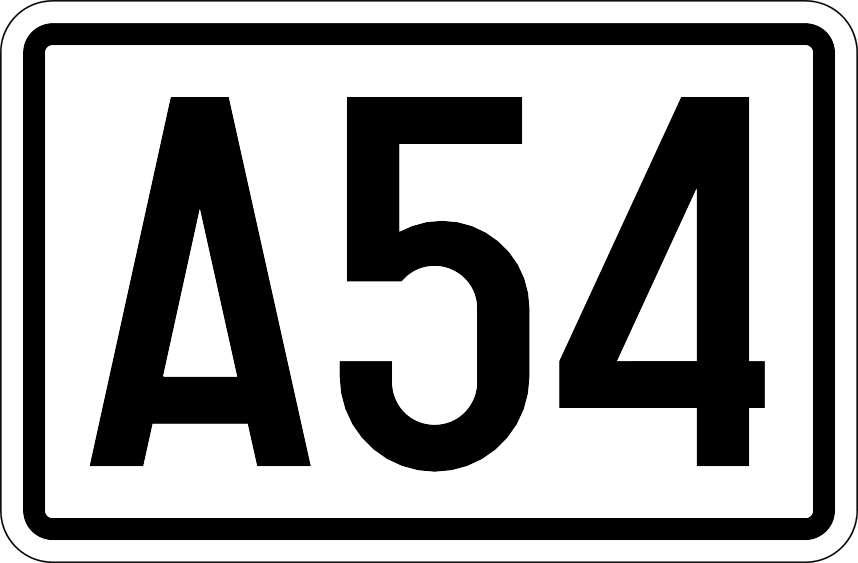 Verkeersbord: Nummer van een autosnelweg