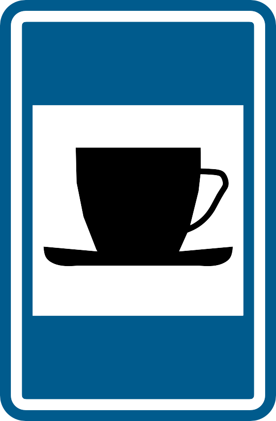 Verkeersbord F69: Drankgelegenheid
