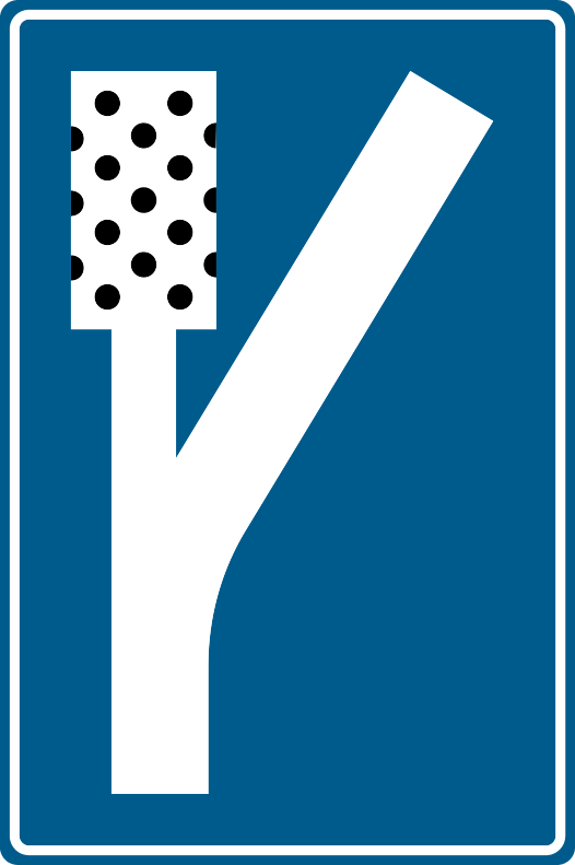 Verkeersbord: Noodstopstrook